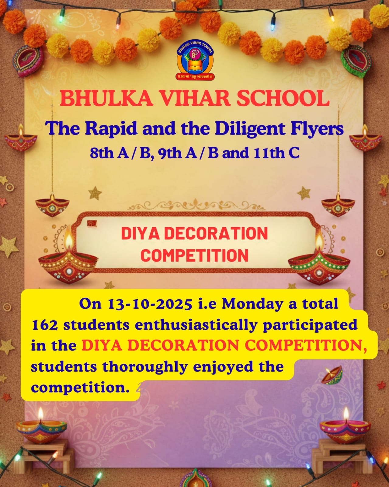 Diya Decoration Competition