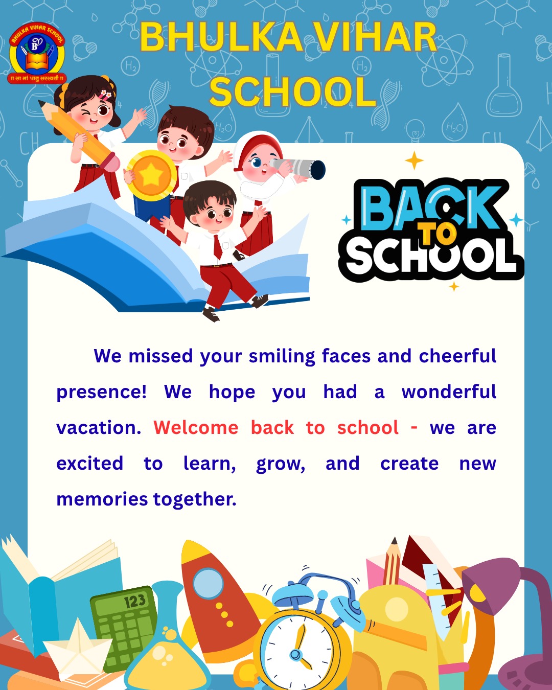 BACK TO SCHOOL