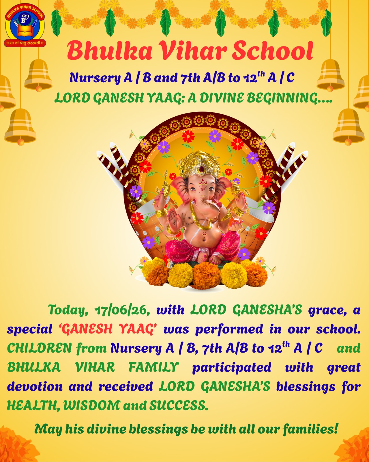 🕉️ LORD GANESH POOJA – A DIVINE BEGINNING TO SUCCESS 🕉️