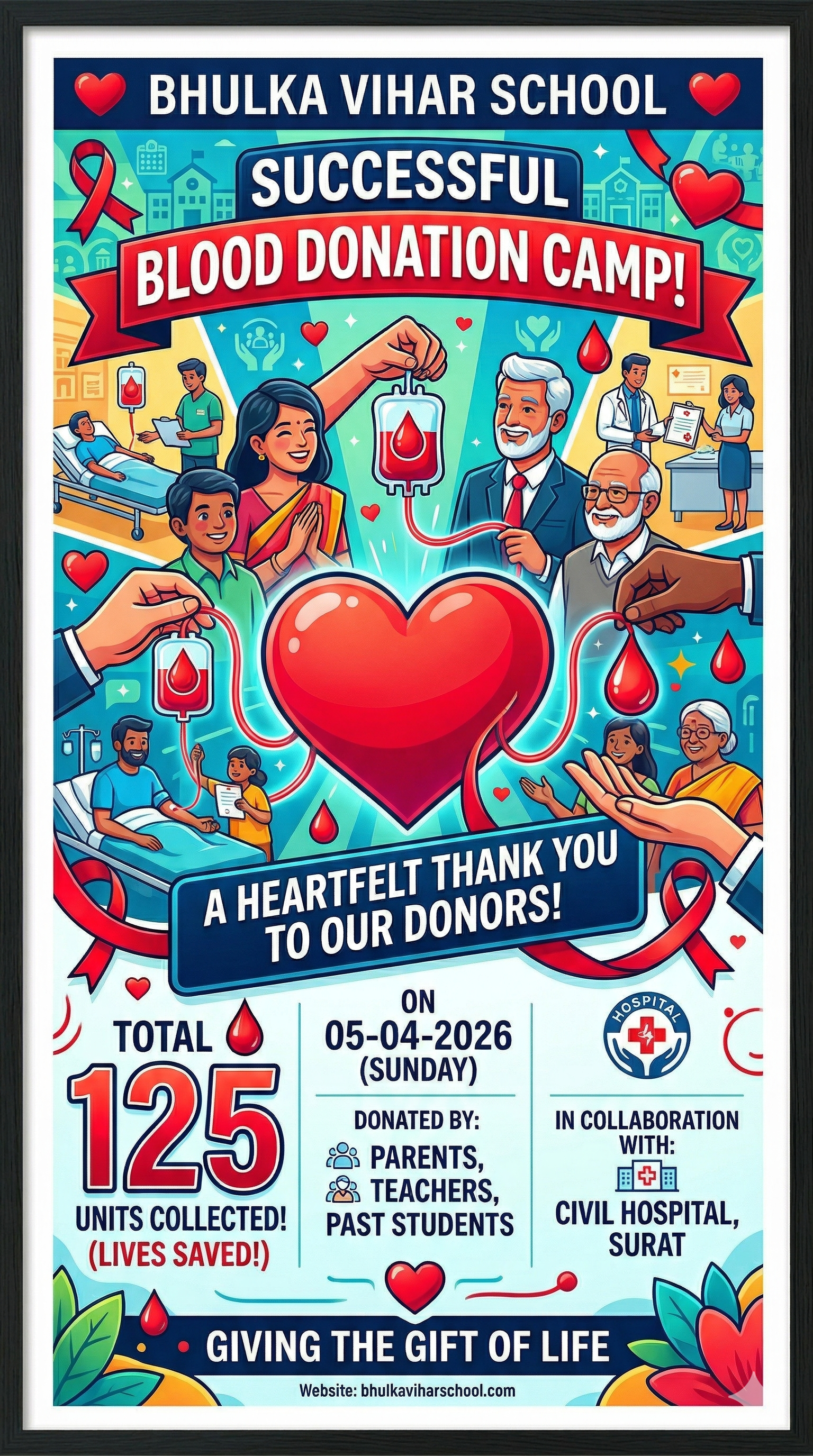 A Heartfelt Thank You…..