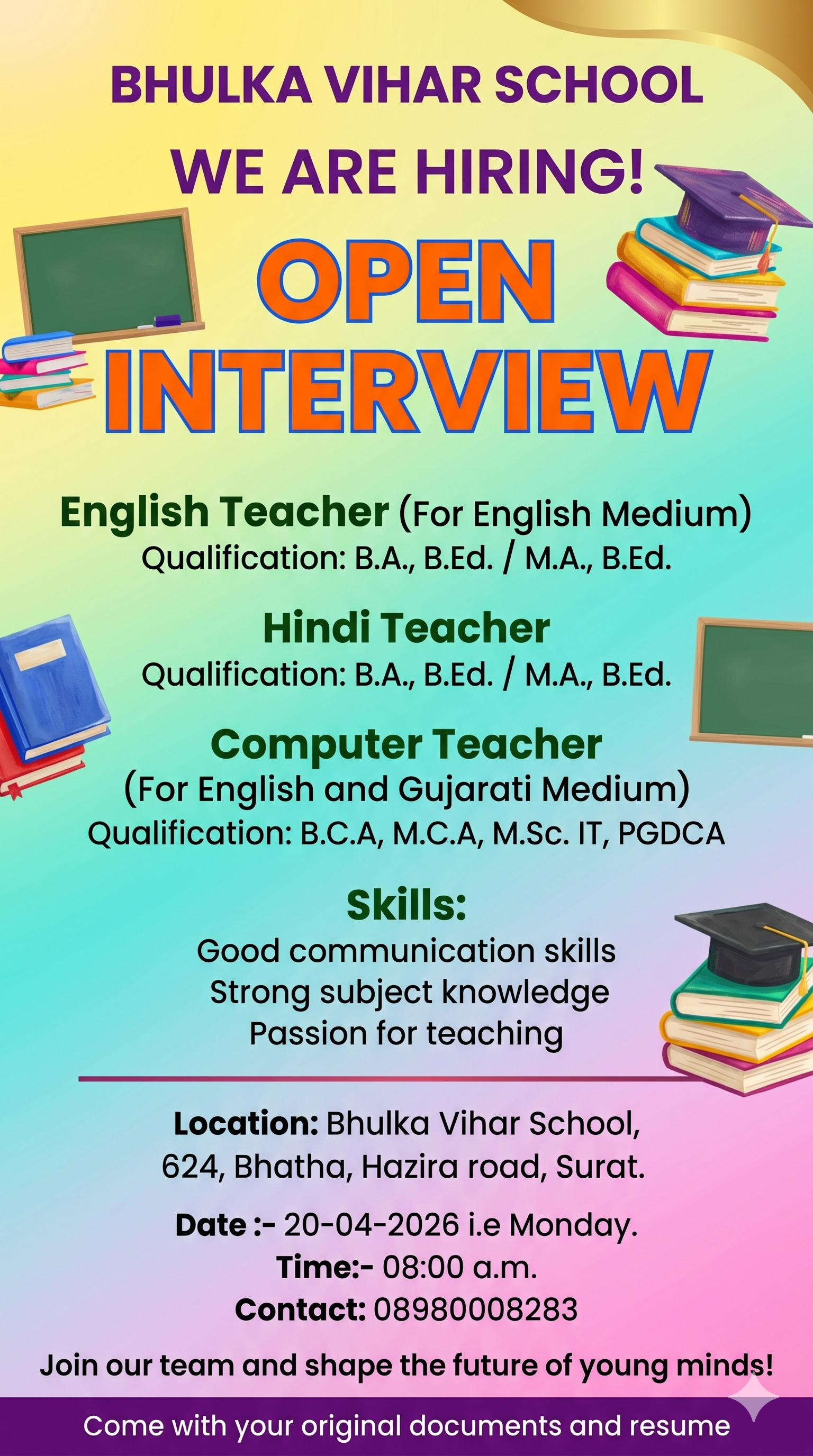 OPEN INTERVIEW….