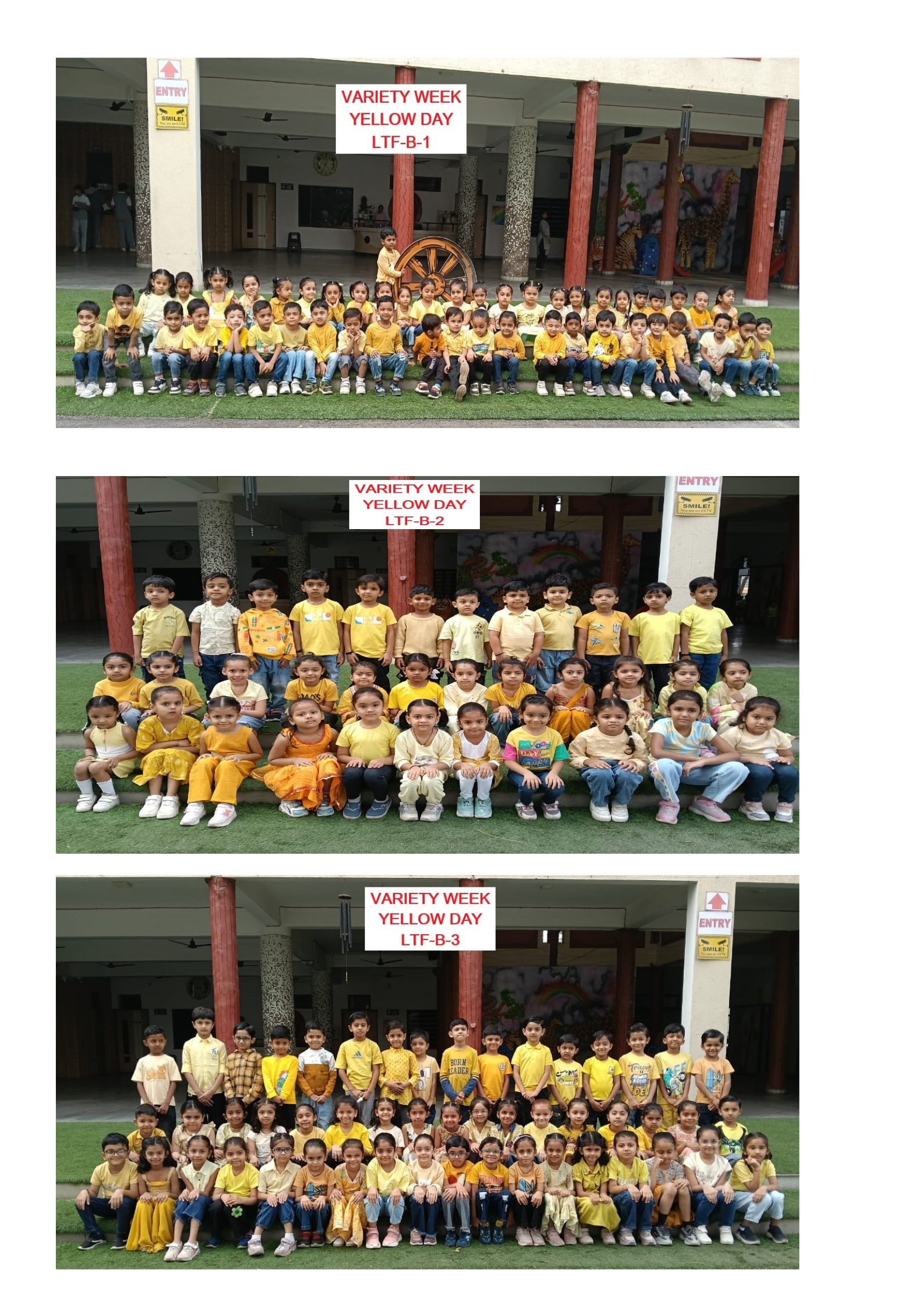 VARIETY WEEK …..YELLOW AND WHITE DAY